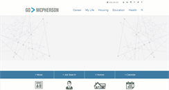 Desktop Screenshot of gomcpherson.com
